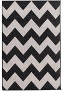 Dywan Modern Chevron black/beige160x230cm