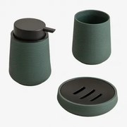 Zestaw Łazienkowy Vesey Éter Zieleń - Sklum