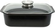 Elo 82840 Basic Brytfanna ze szklaną pokrywką i aromatyzerem Raffinesse 40 x 26 cm