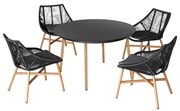 ZESTAW MEBLI OGRODOWYCH JADALNIANYCH HOLAND DLA 4 OSÓB