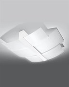 Plafon CELIA szklany biały SOLLUX  LIGHTING