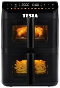 TESLA Electronics AirCook - Multifunkcyjna cyfrowa frytkownica z gorącym powietrzem 11 l 2800W/230V czarna