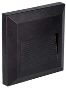 LED zewnętrzne oświetlenie schodowe LED/2W/230V IP65 4000K czarne