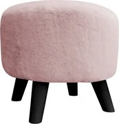 Pufa POLA BUNNY 09 różowa/czarna ATOS