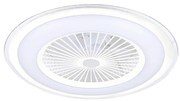 LED sufitowa lampa z wentylatorem ZONDA LED/48W/230V biała + DO