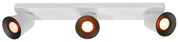 Biała lampa sufitowa z metalowym kloszem 9x53 cm Elli – GTV