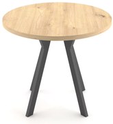 Rozkładany okrągły stół dąb artisan M8-Z12