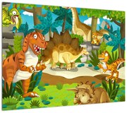 Obraz - Dinozaury (70x50 cm)