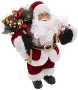 Figurka Mikołaja z poliestru, 30 cm