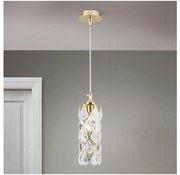 Orion - Lampa wisząca na przewodzie RITA 1xG9/40W/230V złota