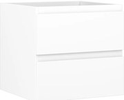 Mexen Orio szafka łazienkowa podumywalkowa 50 cm, 2 szuflady, biała mat - 91A10-05047-2-BFF01