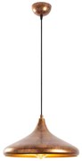 Lampa wisząca z metalowym kloszem ø 34 cm Barek – Opviq lights