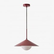 Lampa Sufitowa Wisząca Z Żelaza Bagioli Czerwone Wino - Sklum