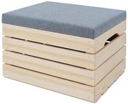 Sosnowa Skrzynia Z Siedziskiem 38 Kolorów P0-N53