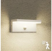 Brilagi - LED zewnętrzny kinkiet z czujnikiem TESSI LED/10W/230V biały IP54