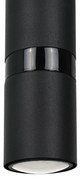Lampa wisząca JOKER ALL BLACK 1xGU10, czarna, pojedyncza, tuba