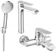 Mexen Pecos R75 zestaw wannowy, chrom - 72713R75-00