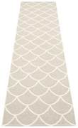 Kremowy chodnik odpowiedni na zewnątrz 70x300 cm Kotte Linen – Pappelina