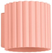 Brzoskwiniowy kinkiet scienny loft S3-C75