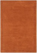 Nowoczesny dywan, ręcznie tkany w 100% wełna - 160x230cm - pomarańczowy - York