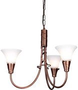 Elstead EM3-COPPER - Żyrandol na łańcuchu EMILY 3xE14/40W/230V