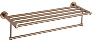 Mexen Remo półka na ręcznik, miedź szczotkowana - 7050720-65