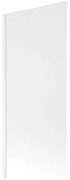 Mexen Next L parawan nawannowy 1-skrzydłowy 80 x 150 cm, szron, biały - 895-080-000-03-30-20