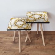 Stolik do odkładania 2SHP Beige, 2 szt.