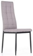Krzesło tapicerowane K292 szare HALMAR