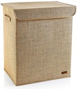 Jasnobrązowy kosz na pranie z juty 67 l – Mioli Decor