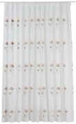Biało-różowa firanka 140x260 cm Elba – Mendola Fabrics