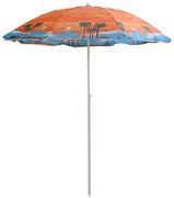 Parasol SUNSET BEACH 180 cm, pomarańczowy
