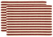 Maty stołowe z mieszanki juty zestaw 2 szt. 33x48 cm Statement Stripe – Södahl