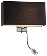 Ideal Lux - LED elastyczna lampa ścienna HOTEL 1xE27/60W + LED/1,5W/230V