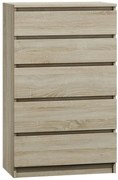 Komoda Z Szufladami Dąb Sonoma T7-Z61