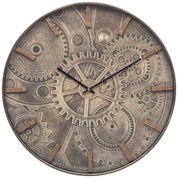 Zegar ścienny z ilustracją mechanizmu na tarczy, Ø 50 cm