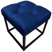 Pufa CHESTERFIELD LOFT ławka podnóżek metal MG16