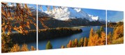 Obraz - Jesień w Alpach (170x50 cm)
