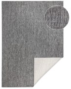 Szary dywan dwustronny NORTHRUGS Miami, 160x230 cm