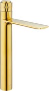 Mexen Zero+ bateria umywalkowa wysoka, złota - 71610-50