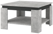 Stolik konferencyjny OLAF szary beton/antracyt