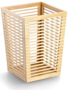 Bambusowy kosz na papier do biura, 23,5 x 23,5 x 33 cm