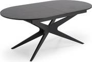 Czarny stół z owalnym blatem Sandro Halmar