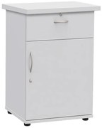 Biały biurowy kontenerek na kluczyk F8-S52