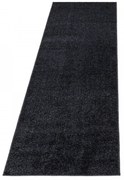 Dywan jednolity Ata antracyt 80 cm 250 cm