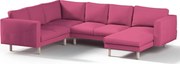 Pokrowiec na sofę narożną Norsborg 5-osobową z szezlongiem