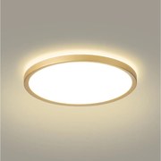 Brilagi - Oprawa łazienkowa LED ULTRA SLIM 24W/230V śr. 42 cm złota IP54