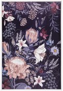Plakat ścienny w ramie Nocne kwiaty, 60 x 90 cm