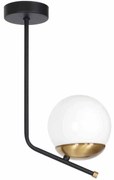 Lampa sufitowa pojedyncza, kula CARINA 1xE14