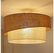 Brilagi - Lampa sufitowa SHINE 1xE27/15W/230V pr. 50 cm beż/krem
